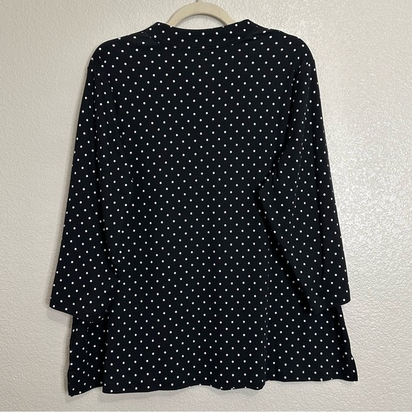 Isaac Mizrahi Live BUNDLE (2) Pima Cotton 3/4 Sleeves Top, Size 2X - Picture 6 of 14